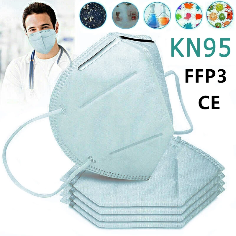20/50/100 pcs Reusable FFP3 N95 Mask KN95 Mask Protection Face Masks 99% Filtration Mouth Cover Anti Dust Pollution Blue Mask
20/50/100 pcs Reusable FFP3 N95 Mask KN95 Mask Protection Face Masks 99% Filtration Mouth Cover Anti Dust Pollution Blue Mask
