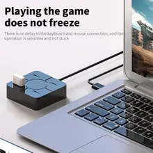 Practical Compact Anti-interference 4 in 1 USB2.0 Expansion Dock for Camera Docking Stand Docking Station
Practical Compact Anti-interference 4 in 1 USB2.0 Expansion Dock for Camera Docking Stand Docking Station