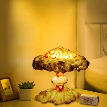2020 New Mushroom Cloud Explosion Lamp Light Lantern Creative LED Desk Light Simulation Explosion USB Adjustable Light Gifts
2020 New Mushroom Cloud Explosion Lamp Light Lantern Creative LED Desk Light Simulation Explosion USB Adjustable Light Gifts