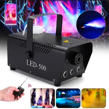 500W Fog Machine/Wireless Remote Control 500W Smoke Machine With RGB LED Light/Stage Fogger For DJ Party Show Disco/Mist Ejector
500W Fog Machine/Wireless Remote Control 500W Smoke Machine With RGB LED Light/Stage Fogger For DJ Party Show Disco/Mist Ejector
