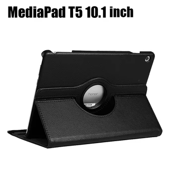 MediaPad T5 360 Rotating Flip Stand Leather Flip Cover For Huawei MediaPad T5 10 AGS2-W09/L09/L03/10.1 inch Tablet Case 
MediaPad T5 360 Rotating Flip Stand Leather Flip Cover For Huawei MediaPad T5 10 AGS2-W09/L09/L03/10.1 inch Tablet Case