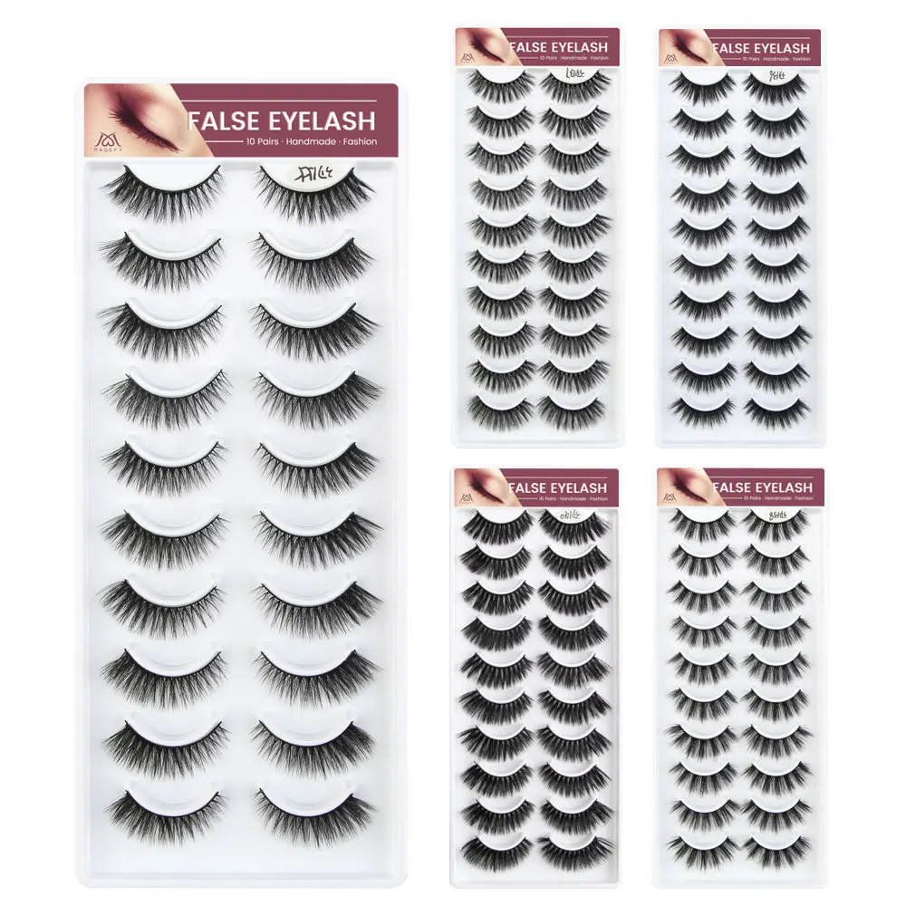 2019 NEW 5/10 pairs 100% Real Mink Eyelashes 3D Natural Soft False Eyelashes 3d Mink Lashes Eyelash Extension Makeup Kit Cilios
2019 NEW 5/10 pairs 100% Real Mink Eyelashes 3D Natural Soft False Eyelashes 3d Mink Lashes Eyelash Extension Makeup Kit Cilios
