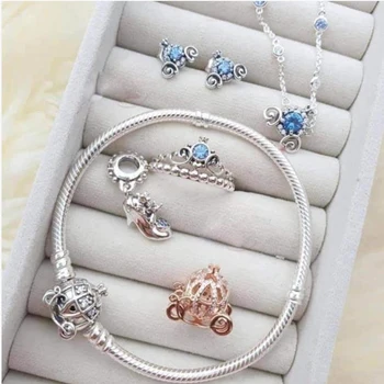 Winter 2020 New 925 Silver Pumpkin Car Bracelet Necklace Set, The Most Popular Jewelry Is A Romantic Gift For Girlfriend
Winter 2020 New 925 Silver Pumpkin Car Bracelet Necklace Set, The Most Popular Jewelry Is A Romantic Gift For Girlfriend