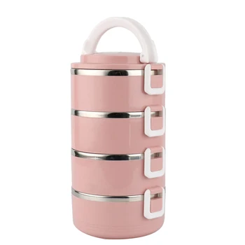 4Layers Stainless Steel Heat Preservation Lunch Box Food Container for Kids Portable Picnic School
4Layers Stainless Steel Heat Preservation Lunch Box Food Container for Kids Portable Picnic School