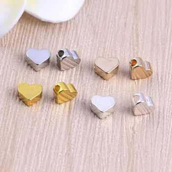 10pcs Metal Gold Love Heart Beads Pendants Small Hole Spacer Beads Charm For Diy Jewelry Making Necklace Bracelets Accessories
10pcs Metal Gold Love Heart Beads Pendants Small Hole Spacer Beads Charm For Diy Jewelry Making Necklace Bracelets Accessories