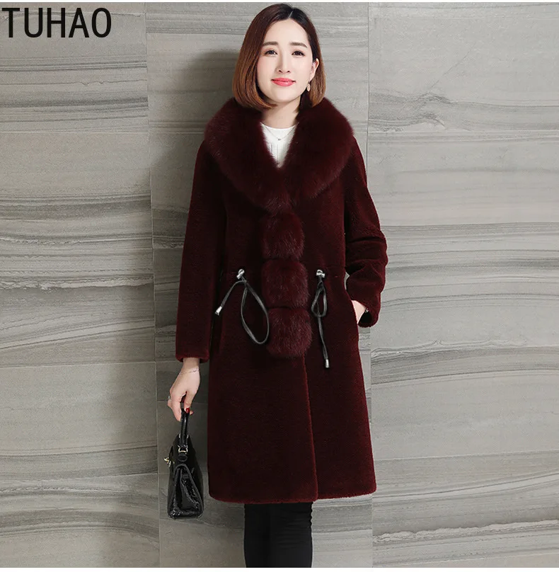 ImiTtion Fox Fur Coat Female V-neck Single Breasted Long Faux Fur Coat Long Section High Waist Teddy Long Coats Woman FUR094
ImiTtion Fox Fur Coat Female V-neck Single Breasted Long Faux Fur Coat Long Section High Waist Teddy Long Coats Woman FUR094