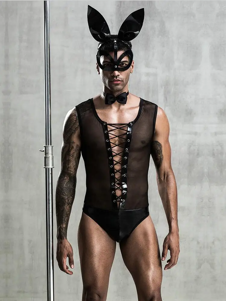 Костюм полицейского Candy Boy Josh черный, OS 0T-00016868 - Candy Boy - Мужское ролевое эротическое бельё - Купить