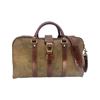 Juice - made in Italy,Genuine leather,leather overnight bag,large capacity,Canvas and Top leather,Brown,112242
Juice - made in Italy,Genuine leather,leather overnight bag,large capacity,Canvas and Top leather,Brown,112242