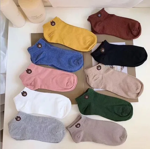 10 Pairs Novelty Women Cotton Socks Cute Bear Lovely Animal Pattern Girl Sock Casual Breathable Ankle Socks
10 Pairs Novelty Women Cotton Socks Cute Bear Lovely Animal Pattern Girl Sock Casual Breathable Ankle Socks