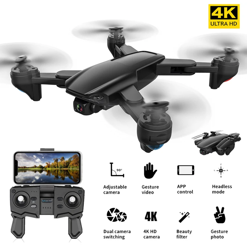 FEMA Профессиональный GPS Дрон 4K с двойной камерой Hd 5G WiFi FPV оптический поток