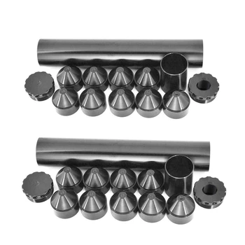 26 Pcs Black Aluminum Fuel Trap Solvent Filter for NAPA 4003 WIX 24003 Filters, 13Pcs 5/8-24 & 13Pcs 1/2-28
26 Pcs Black Aluminum Fuel Trap Solvent Filter for NAPA 4003 WIX 24003 Filters, 13Pcs 5/8-24 & 13Pcs 1/2-28