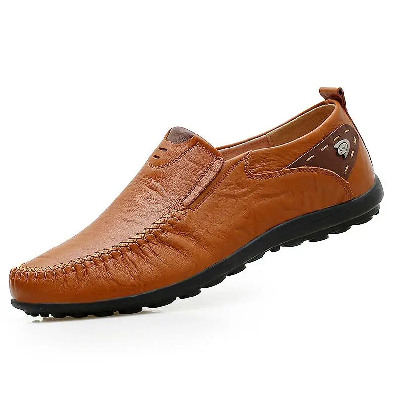 Size 38-47 Men Shoes Genuine Leather Mens Loafers Lightweight Breathable Driving Moccasin Men Soft Slip on Designer Shoes Summer
Size 38-47 Men Shoes Genuine Leather Mens Loafers Lightweight Breathable Driving Moccasin Men Soft Slip on Designer Shoes Summer