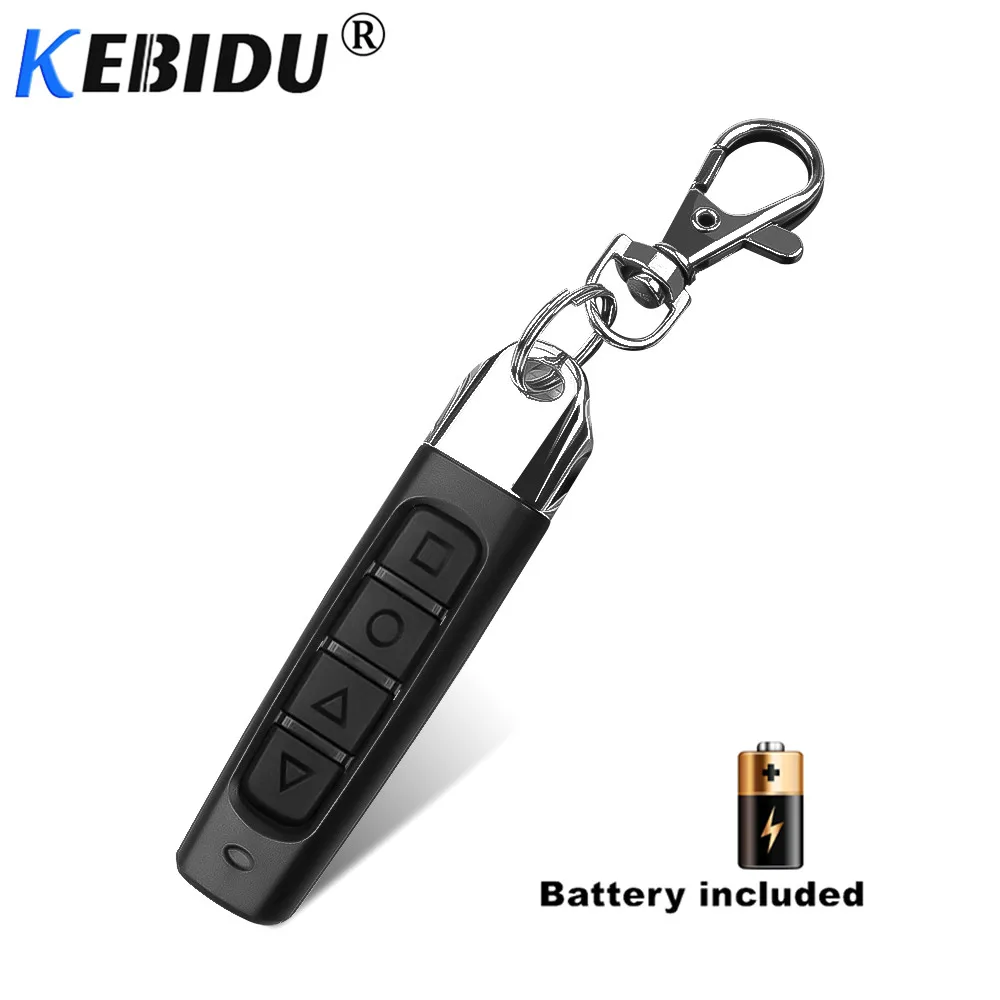 KEBIDU 433MHZ 4 Buttons Garage Gate Door Remote Key Auto Cloning Remote Control Electric Copy Controller Transmitter Switch
KEBIDU 433MHZ 4 Buttons Garage Gate Door Remote Key Auto Cloning Remote Control Electric Copy Controller Transmitter Switch