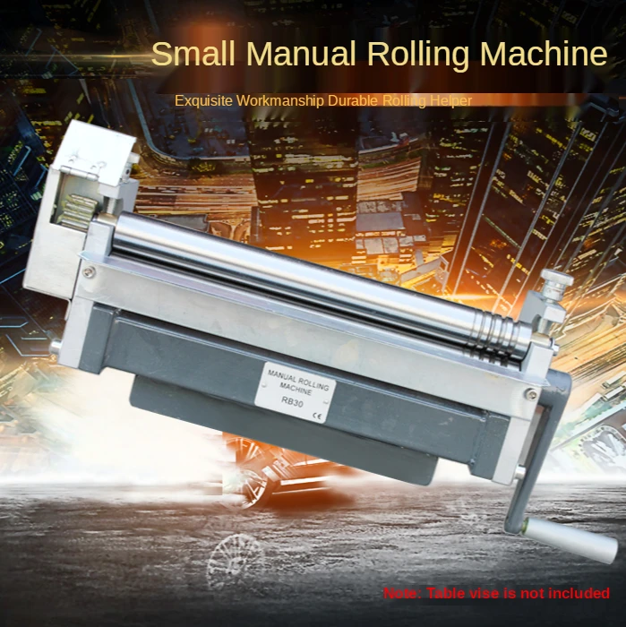 300mm Small Manual Rolling Machine Rolling Steel Plate Galvanized Plate Aluminum Plate 5mm Steel Wire
300mm Small Manual Rolling Machine Rolling Steel Plate Galvanized Plate Aluminum Plate 5mm Steel Wire