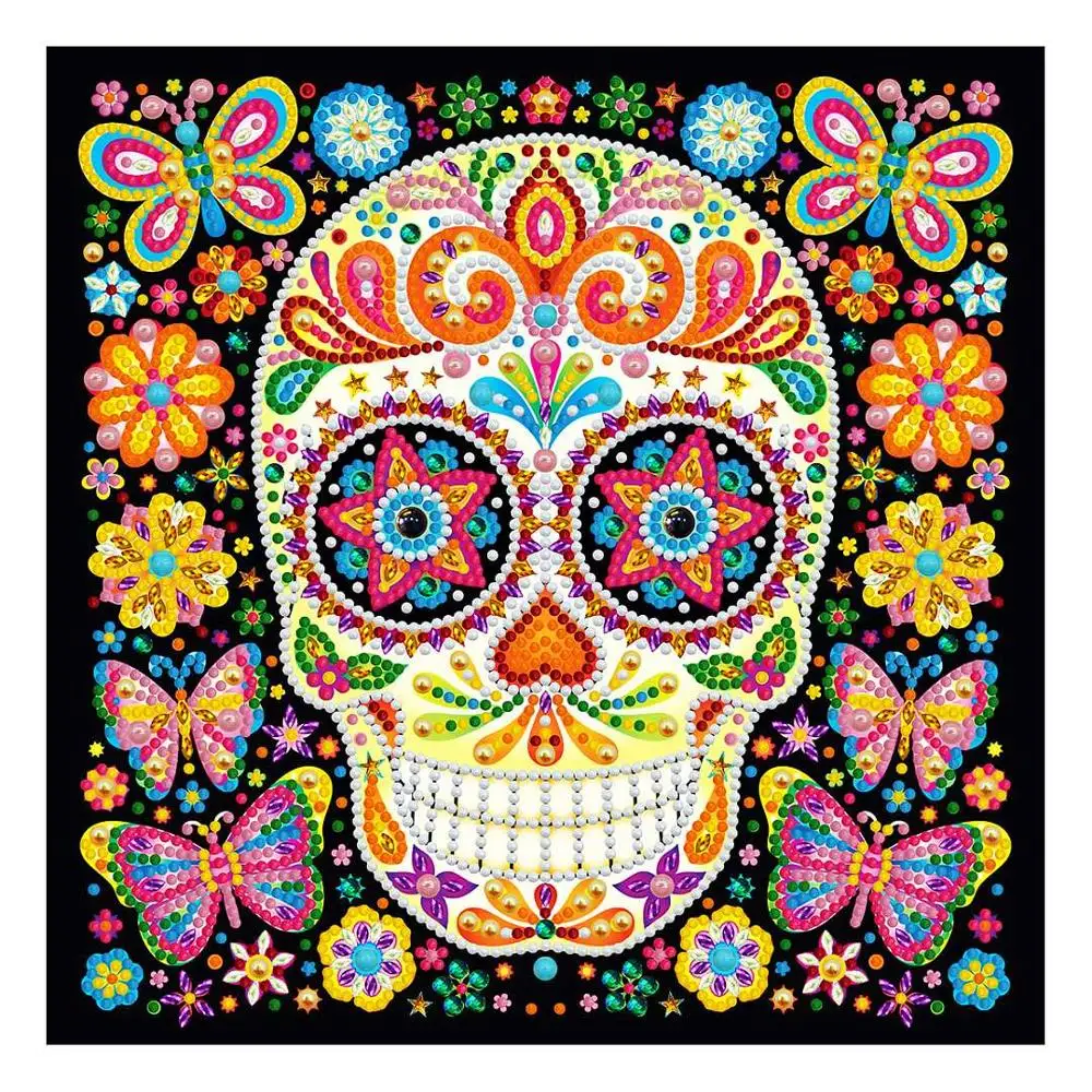 New Coming 5D DIY Diamond Painting "Flower skull" Embroidery Cross Stitch Night Light Luminous 5D Home Decor Gift
New Coming 5D DIY Diamond Painting "Flower skull" Embroidery Cross Stitch Night Light Luminous 5D Home Decor Gift