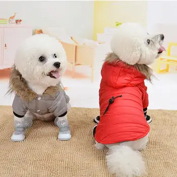 New Autumn And Winter Pet Warm And Thick Dog Down Jacket Hooded Dog Clothes Small And Medium-Sized Dogs/Puppies
New Autumn And Winter Pet Warm And Thick Dog Down Jacket Hooded Dog Clothes Small And Medium-Sized Dogs/Puppies