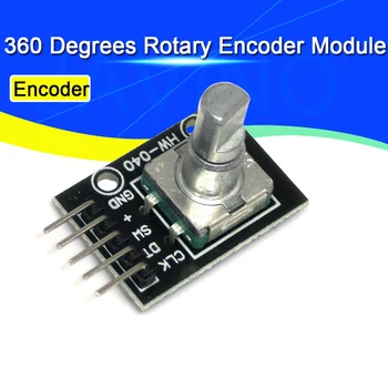 Javino 360 Degrees Rotary Encoder Module For Arduino Brick Sensor Switch Development Board KY-040 With Pins
Javino 360 Degrees Rotary Encoder Module For Arduino Brick Sensor Switch Development Board KY-040 With Pins