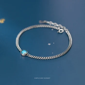 Modian Genuine 925 Sterling Silver Colorful Enamel Stone Bracelet for Women Fashion Link Chain Bracelet Fine Jewelry 2020 Summer 
Modian Genuine 925 Sterling Silver Colorful Enamel Stone Bracelet for Women Fashion Link Chain Bracelet Fine Jewelry 2020 Summer