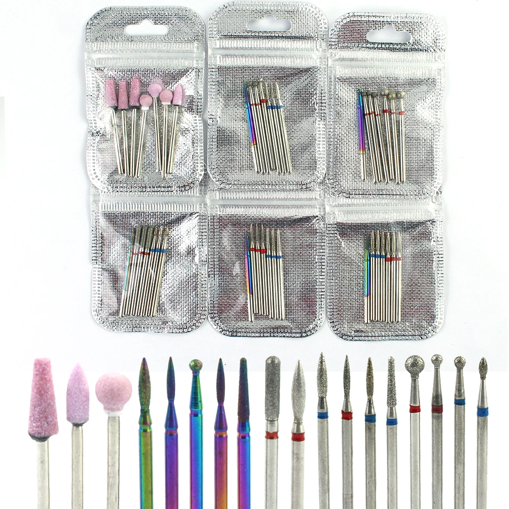 7pc/Set Diamond Nail Drill Bit Rotery Electric Drills Milling Cutters Manicure Cuticle Files Nail Polish Burr Tools Accessories
7pc/Set Diamond Nail Drill Bit Rotery Electric Drills Milling Cutters Manicure Cuticle Files Nail Polish Burr Tools Accessories