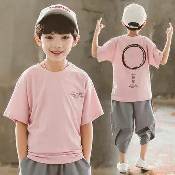 Children T shirts for Boys Summer Short Sleeve Pink T Shirt Child Cotton Tees Kids Clothes Teenage Boys TShirts 4 5 7 9 11 13 14
Children T shirts for Boys Summer Short Sleeve Pink T Shirt Child Cotton Tees Kids Clothes Teenage Boys TShirts 4 5 7 9 11 13 14