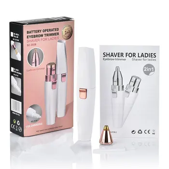 Two-in-one Small-scale Electric Shaving Eyebrow Trimmer Washing Convenient Facial Shaver Mini Depilator
Two-in-one Small-scale Electric Shaving Eyebrow Trimmer Washing Convenient Facial Shaver Mini Depilator