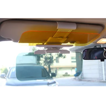 

2in1 Universal Car Windshield Sun Visor 32 * 12CM Day Night Vision Anti-glare Sunshade Driving Mirror Anti-UV Interior Accessory