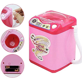 Mini Washing Machine Toy Gift Simulation Automatic Simulated Electric Battery Operated Sponge Brush Cleaning Kids Powder Puff
Mini Washing Machine Toy Gift Simulation Automatic Simulated Electric Battery Operated Sponge Brush Cleaning Kids Powder Puff