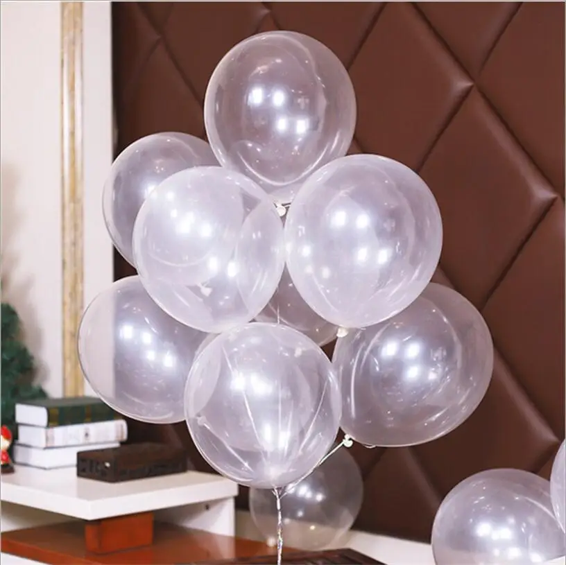 10pcs 5 12 inch transparent latex balloons wedding decoration ballons magic props helium clear balloon Event & party supplies 
10pcs 5 12 inch transparent latex balloons wedding decoration ballons magic props helium clear balloon Event & party supplies