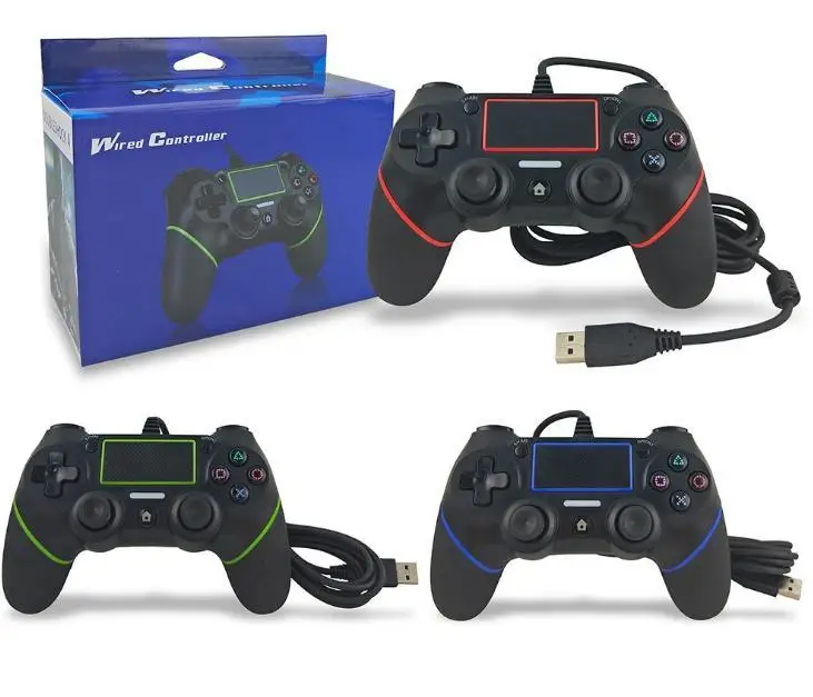 Wired Game controller for PS4 Controller for Sony Playstation 4 for DualShock Vibration Joystick Gamepads for Play Station 4
Wired Game controller for PS4 Controller for Sony Playstation 4 for DualShock Vibration Joystick Gamepads for Play Station 4