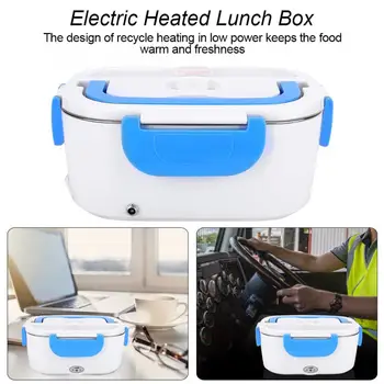 Portable Electric Heated Lunch Box 2in1 Bento Boxes Auto Car 12V Food Rice Container Warmer For School Office Home Dinnerware
Portable Electric Heated Lunch Box 2in1 Bento Boxes Auto Car 12V Food Rice Container Warmer For School Office Home Dinnerware
