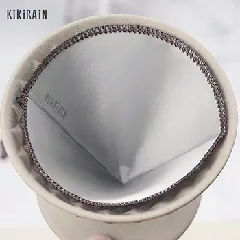 Reusable V60 Stainless Steel Filter,soft Coffee Fine-grained Hanging Coffee Filter Quality Ear Paper Style High Free Filter
Reusable V60 Stainless Steel Filter,soft Coffee Fine-grained Hanging Coffee Filter Quality Ear Paper Style High Free Filter