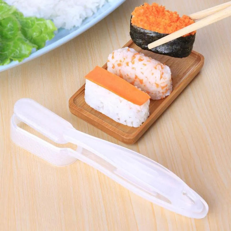 Manual Sushi Molds Sushi Maker With Handle Kitchen Bento Accessories Portable DIY Handmade Rice Ball Molds
Manual Sushi Molds Sushi Maker With Handle Kitchen Bento Accessories Portable DIY Handmade Rice Ball Molds