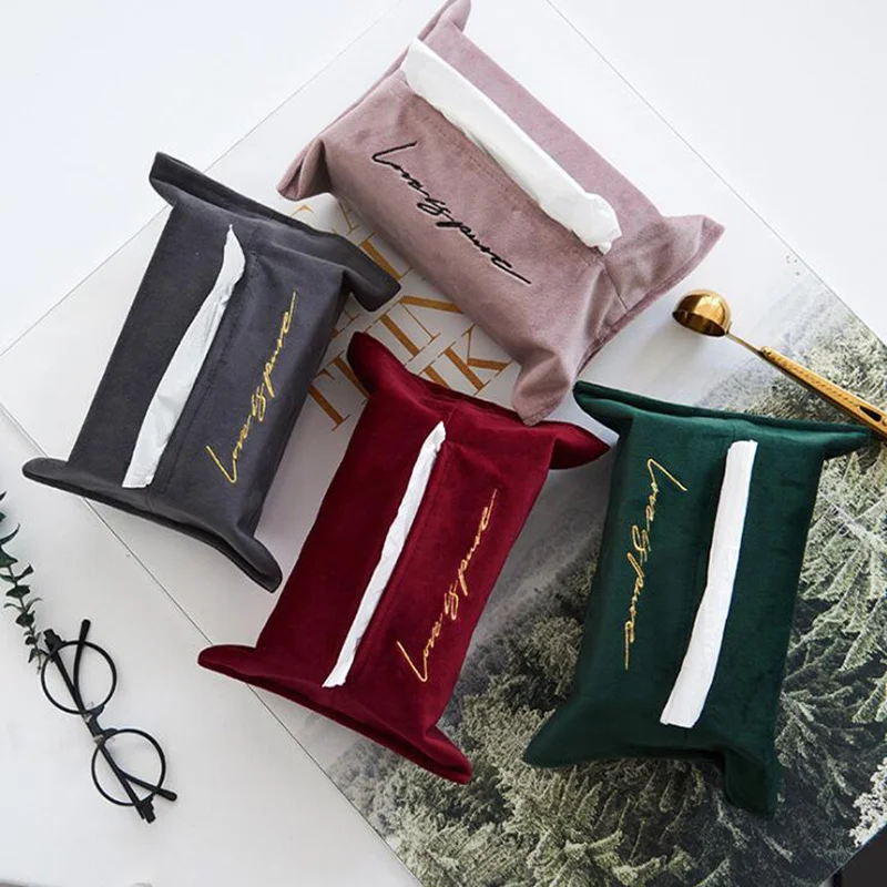 Nordic Embroidery Velvet Tissue Box Cover Storage Holder Paper Towel Box Kitchen Office Decoration Boxes Organizer Accessories
Nordic Embroidery Velvet Tissue Box Cover Storage Holder Paper Towel Box Kitchen Office Decoration Boxes Organizer Accessories