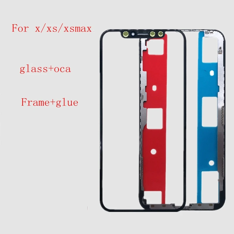 Bezel Chassis Middle Frame For Apple iPhone X XR XS MAX Front Glass Touch Screen Lens Outer Panel Cover LCD Display touch glass
Bezel Chassis Middle Frame For Apple iPhone X XR XS MAX Front Glass Touch Screen Lens Outer Panel Cover LCD Display touch glass