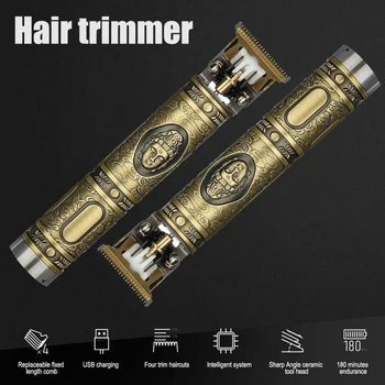 Hair Cutter Professional Hair Trimmer for Men Rechargeable Electric Powerful Haircut Machine Carving Hair Tool Hair Trimmer
Hair Cutter Professional Hair Trimmer for Men Rechargeable Electric Powerful Haircut Machine Carving Hair Tool Hair Trimmer