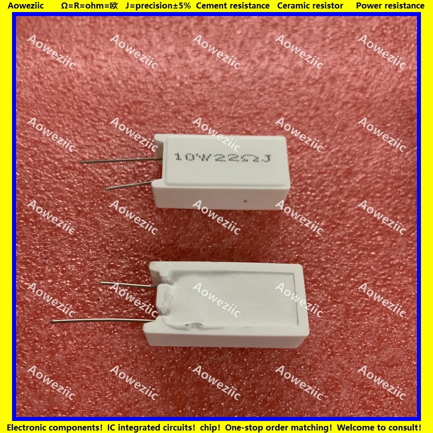 10 шт. 10W22RJ RX27-5 вертикальное сопротивление цемента 10 вт 22 ом 22R 22RJ 10W2 2R керамическое сопротивление точность 5% сопротивление мощности
10 шт. 10W22RJ RX27-5 вертикальное сопротивление цемента 10 вт 22 ом 22R 22RJ 10W2 2R керамическое сопротивление точность 5% сопротивление мощности