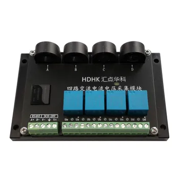 Four-channel AC Current and Voltage Frequency Acquisition Measuring Transmitter Sensor RS485 Module
Four-channel AC Current and Voltage Frequency Acquisition Measuring Transmitter Sensor RS485 Module