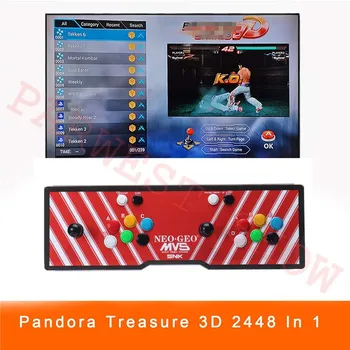 Hot Sale 3D Games Pandora 2448 in 1 arcade game console with 134PCS 3D Games SNK HDMI/ VGA output jamma cabinet Home Station
Hot Sale 3D Games Pandora 2448 in 1 arcade game console with 134PCS 3D Games SNK HDMI/ VGA output jamma cabinet Home Station
