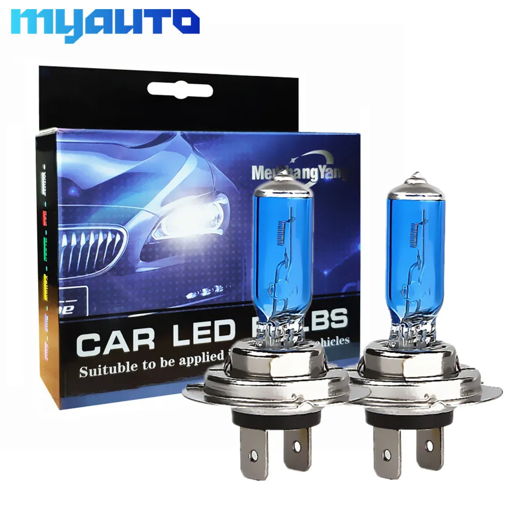 

H4 H7 Headlight Halogen Bulbs H3 H1 H11 9005 HB3 9006 HB4 9007 9004 12V 55W 100W 5000k Super Bright Fog Lights Auto Lamp