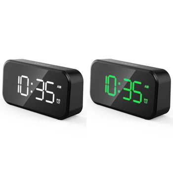 Stylish Digital Clock Timed Alarm Clock With LED luminous screen Full-screen Alarm Clock With Black Appearance And Green Fonts
Stylish Digital Clock Timed Alarm Clock With LED luminous screen Full-screen Alarm Clock With Black Appearance And Green Fonts