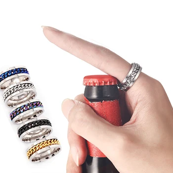 Creative Stainless Steel Finger Ring Corkscrew Rotatable Chrome Beer Bottle Opener Kitchen Party Bar Tools Home Gadgets Couples
Creative Stainless Steel Finger Ring Corkscrew Rotatable Chrome Beer Bottle Opener Kitchen Party Bar Tools Home Gadgets Couples