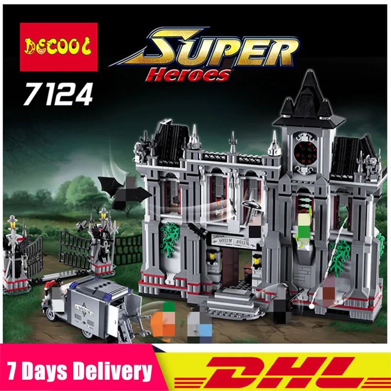2019 DHL 7124 Super Heroes The Arkham Asylum Breakout Model Building Block 10937 16007 Christmas Gift Toys
2019 DHL 7124 Super Heroes The Arkham Asylum Breakout Model Building Block 10937 16007 Christmas Gift Toys