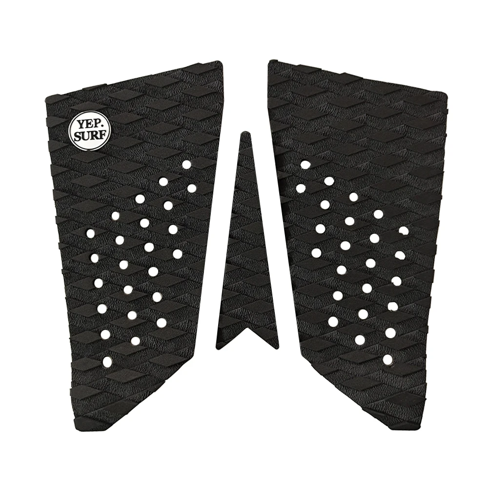 YEP.SURF Logo EVA Deck Pad Grip Surfboard Traction Pad Surf Pads Black color surf pad 3 pcs per set Free Shipping 
YEP.SURF Logo EVA Deck Pad Grip Surfboard Traction Pad Surf Pads Black color surf pad 3 pcs per set Free Shipping