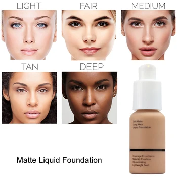 New Hot Makeup Full Coverage Liquid Base Foundation Brighten Long Lasting Shade Tool SMR88
New Hot Makeup Full Coverage Liquid Base Foundation Brighten Long Lasting Shade Tool SMR88