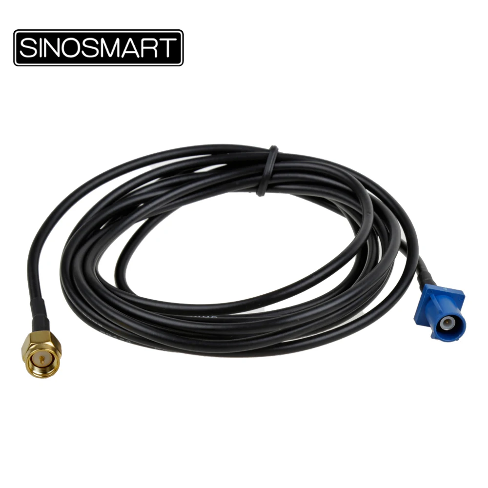 SINOSMART SMA Fakra навигационная антенна адаптер преобразователь для Volkswagen Nissan Hyundai Jeep