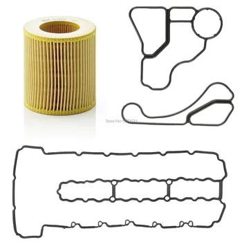 Valve Cover Gasket Engine Oil Filter Housing Seal Oil Cooler Gasket Set for BMW N54B30A L6 3.0L E60 E71 E82 E83 E88 E90 F01
Valve Cover Gasket Engine Oil Filter Housing Seal Oil Cooler Gasket Set for BMW N54B30A L6 3.0L E60 E71 E82 E83 E88 E90 F01
