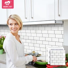 MORCART Peel and Stick Tiles Backsplash home decor Self Adhesive Tile Stickers White Wallpaper for Kitchen Bathroom Room 1PCS
MORCART Peel and Stick Tiles Backsplash home decor Self Adhesive Tile Stickers White Wallpaper for Kitchen Bathroom Room 1PCS