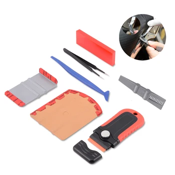 EHDIS Vinyl Car Wrap Suede Squeegee Double Edge Scraper Vehicle Sticker Tweezer Tool Set Carbon Fiber Film Wrapping Accessories
EHDIS Vinyl Car Wrap Suede Squeegee Double Edge Scraper Vehicle Sticker Tweezer Tool Set Carbon Fiber Film Wrapping Accessories