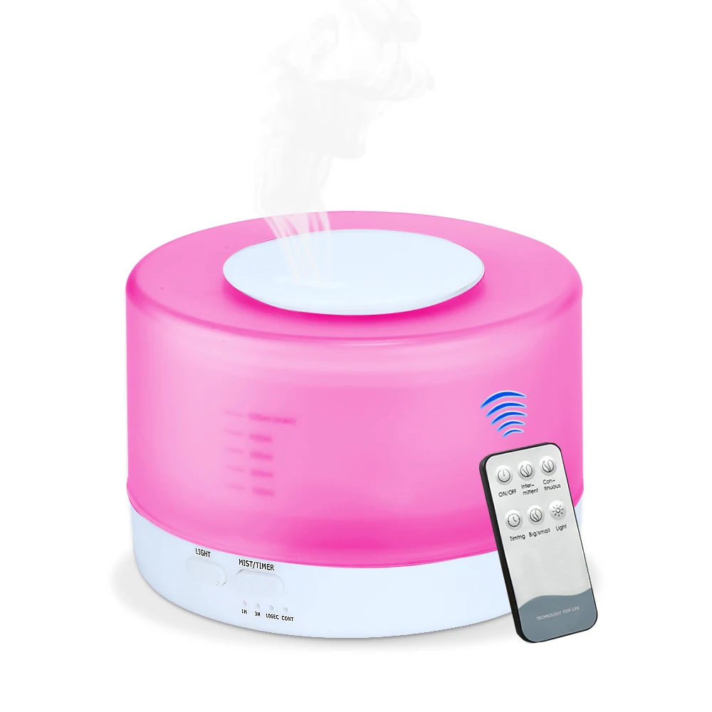 500ml Ultrasonic Essential Oil Aromatherapy Diffuser Air Purifier Humidifier UK Plug 500ml Ultrasonic Essential Oil Aromatherapy Diffuser Air Purifier Humidifier UK Plug