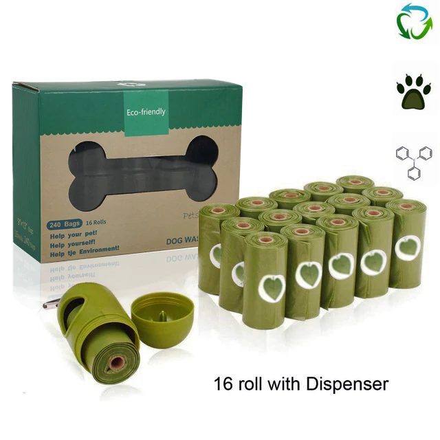Biodegradable Dog Poop Bags Eco-Friendly Pet Waste Bags Dispenser Outdoor Carrier Pet Poop Bags Dog walking Supplies
Biodegradable Dog Poop Bags Eco-Friendly Pet Waste Bags Dispenser Outdoor Carrier Pet Poop Bags Dog walking Supplies